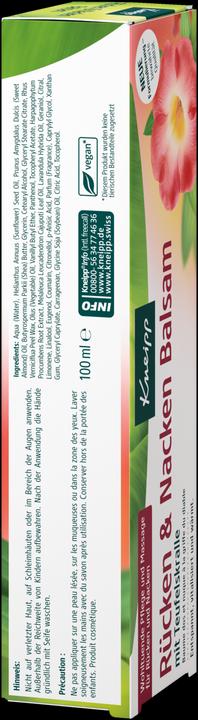 Produktbild Kneipp Rücken und Nacken Balsam (100 ml)