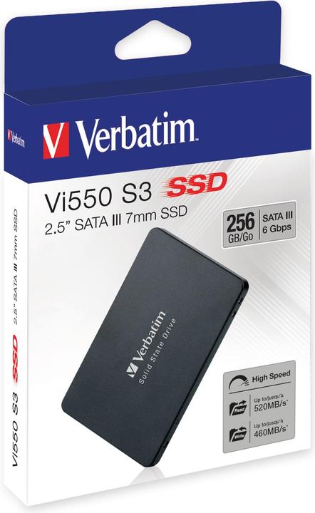Actual product image Verbatim Vi550 S3 (256 GB, 2.5")