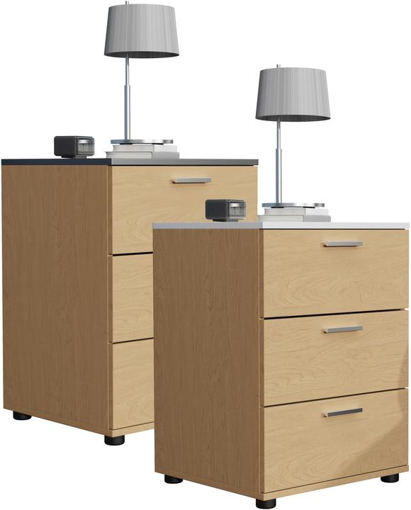 VCM Holz Nachttisch Schublade Testalo