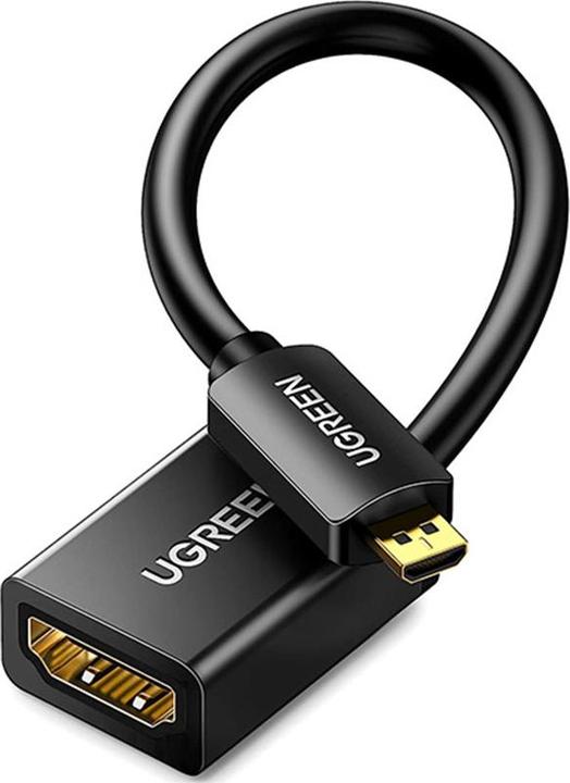 Immagine prodotto Ugreen Micro HDMI (Typ D) — HDMI (Typ A) (0.10 m, HDMI)