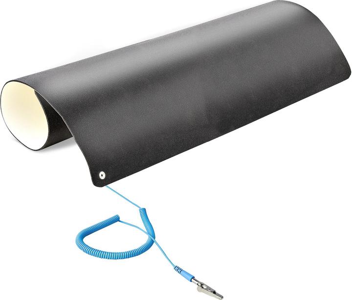 Actual product image StarTech com LG-ANTI-STATIC-MAT, Beige, Polyvinylchlorid (PVC), Polyvinylchlorid (PVC), Tisch, 1 Stü