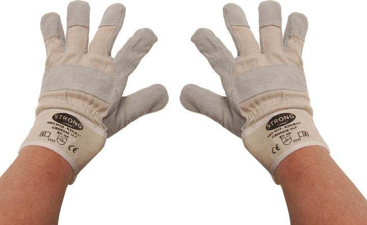 Produktbild BGS Arbeitshandschuhe Leder, gefüttert Grösse 10,5 (10.5)