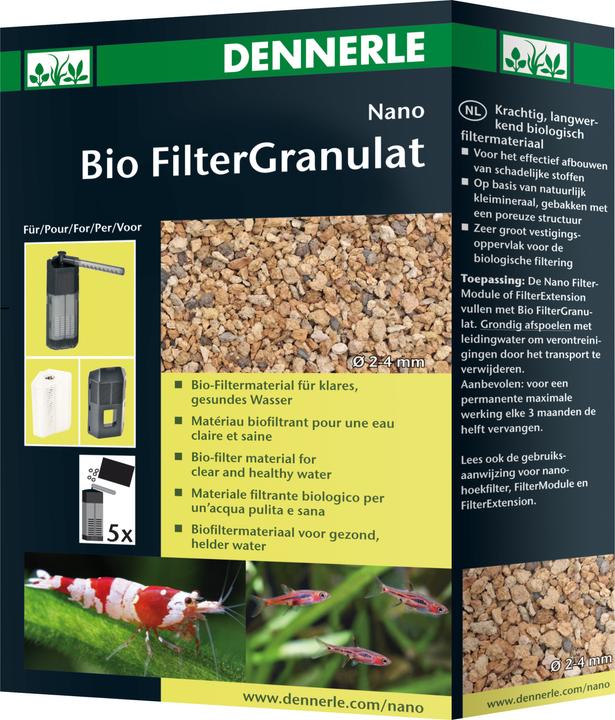 Dennerle Nano Bio Filter Granulat 200ml (300 l, Innenfilter, Süsswasser, Meerwasser)