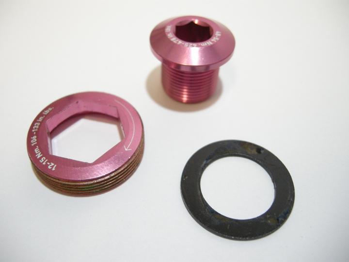 Image du produit Truvativ CRANK ARM BOLT SELF-EXTR M15/M26 GXP SLV