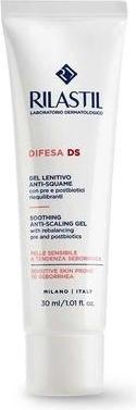 Actual product image Rilastil Difesa DS Soothing Anti-Squame Gel for Face and Scalp with Biotic Pre and Post Rebalancing (30 ml)