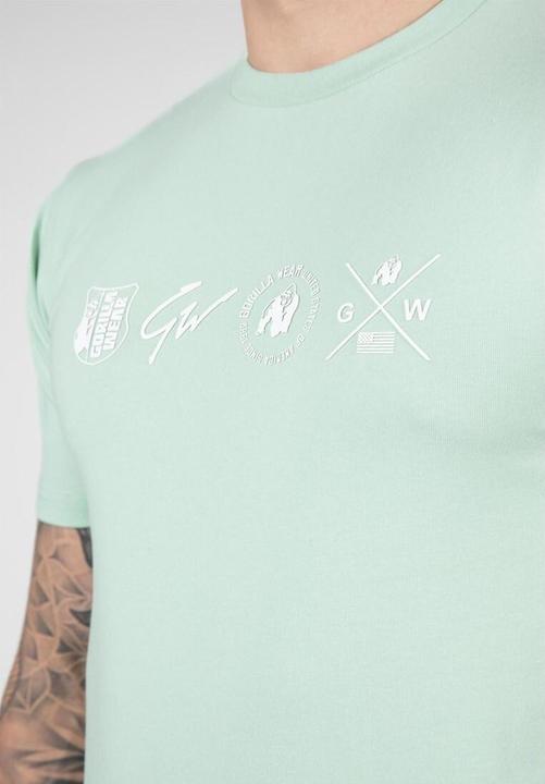 Actual product image Gorilla Wear Swanton Shirt - Turquoise (XL)