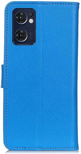 Actual product image MU Classic Litchi Leather Bookcover Series (OPPO Reno7 Z 5G)