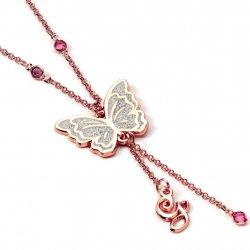 Immagine prodotto Carat WICKED Collana Glinda Butterfly Oro Rosa