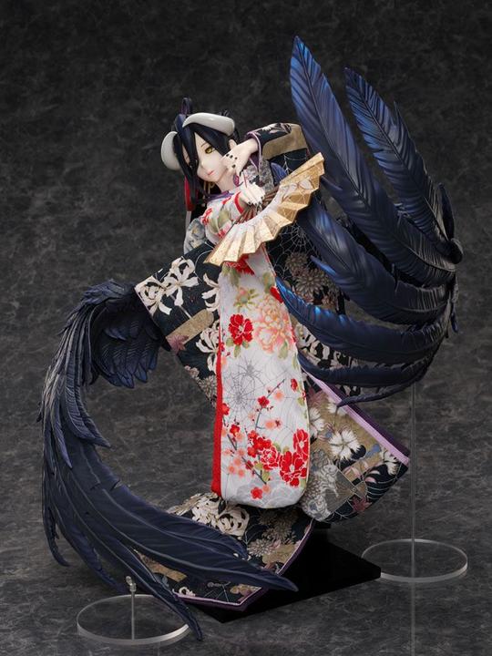 Actual product image Furyu Overlord statuette PVC 1/4 Albedo Japanese Doll 49 cm