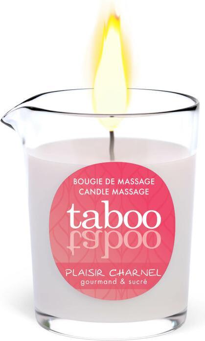 Actual product image Ruf Taboo Candle Massage Woman Plaisir Charnel Smell Cacaco Flower