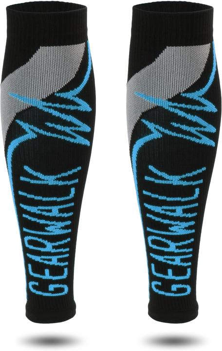 Produktbild Normani 2 Paar Sport-Waden-Kompressionsstulpen (32, 33, 34, 35, 36, 37, 38)
