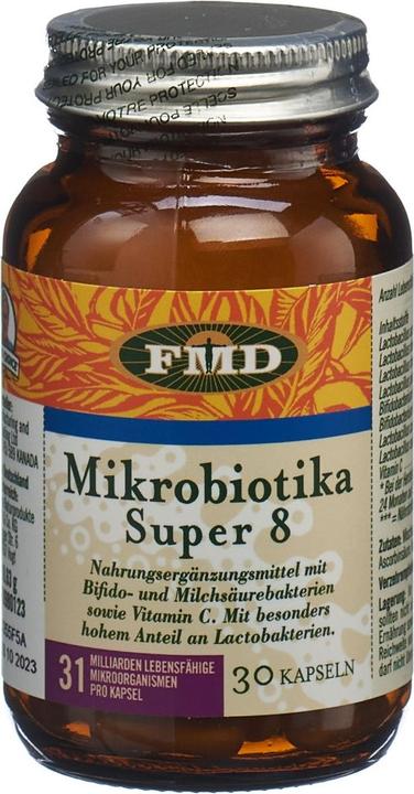 FMD Möbel Mikrobiotika Super 8+ Kaps (30 Stück, Kapseln, 160 g)