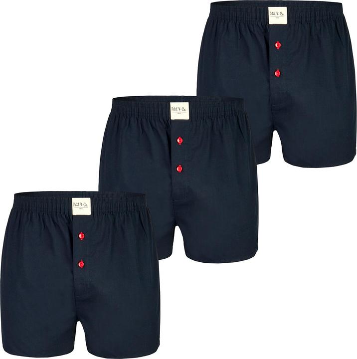Phil & Co. Berlin Boxer Uni (M, 3er Pack)