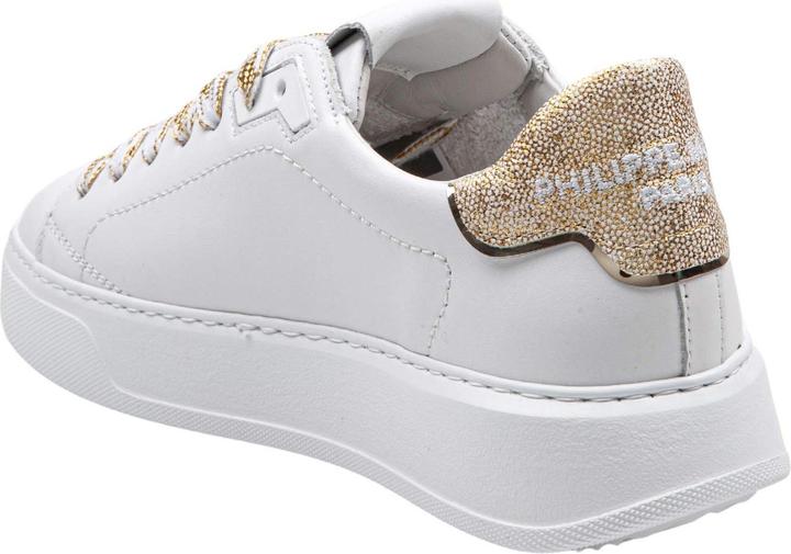 Immagine prodotto Philippe Model temple leather sneakers color white/gold (38)