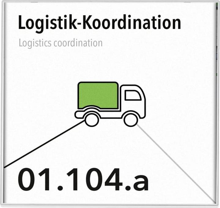 Actual product image Moedel KAIRO Easy door label