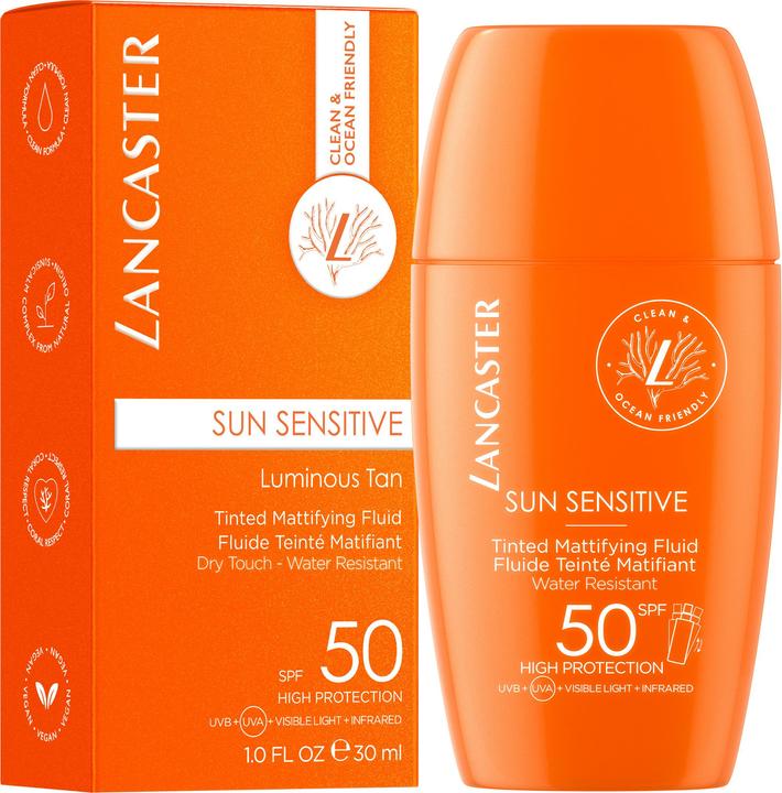 Immagine prodotto Lancaster Sunp Sensitive Fluide Fattore di protezione solare 50 (Crema solare viso, SPF 50, 30 ml, 60 g)