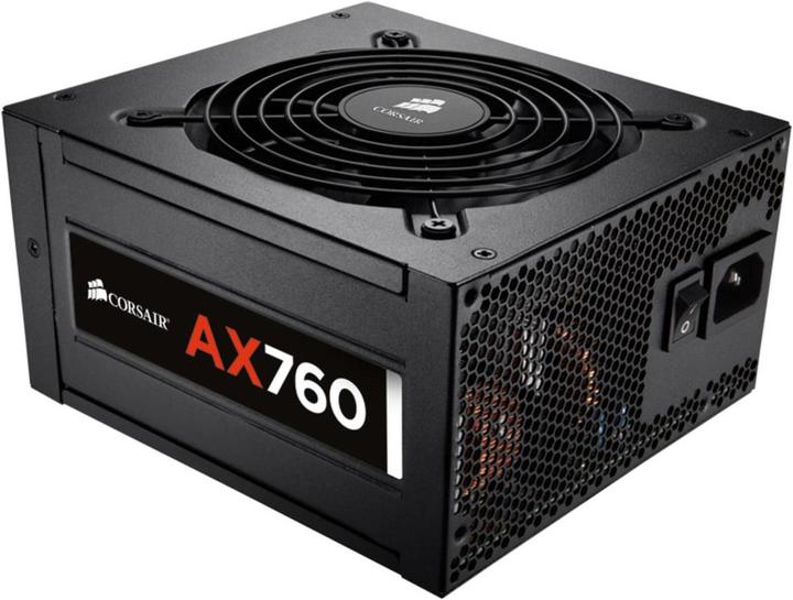 Actual product image Corsair AX760 power supply unit (760 W)