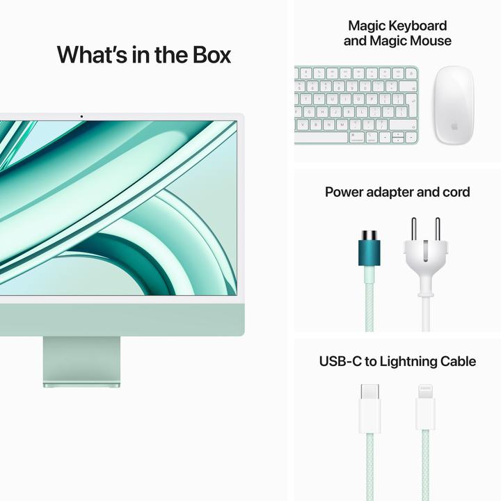 Productafbeelding Apple iMac 2023 (M3, 8 GB, 256 GB)