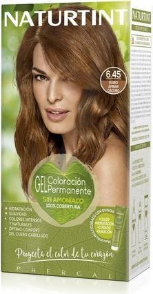 Naturtint Ammoniakfreie Haarfarbe mit hohem Anteil an natürlichen Inhaltsstoffen 170ml 6.45 Dark Amber (6.45 Dunkel Bernstein Blond)