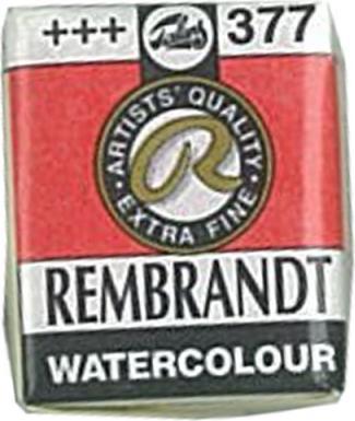Actual product image Talens Watercolour Rembrandt 1/2Näpfli (Permanent red)