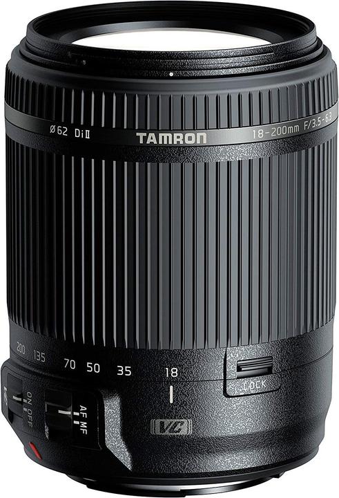Tamron 18-200mm f/3.5-6.3 Di II VC Canon EF-S - Import (Canon EF-S, APS-C / DX)