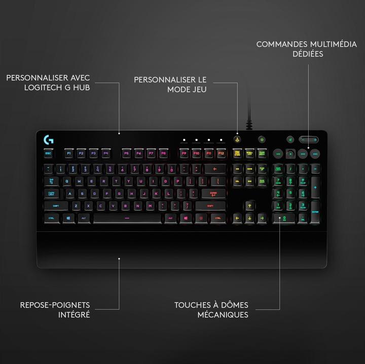 Actual product image Logitech G G213 Prodigy (DE, Cable)