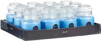 Produktbild Acorde Kerze Glas Deckel sauber Leinen 28h (1 Stk.)