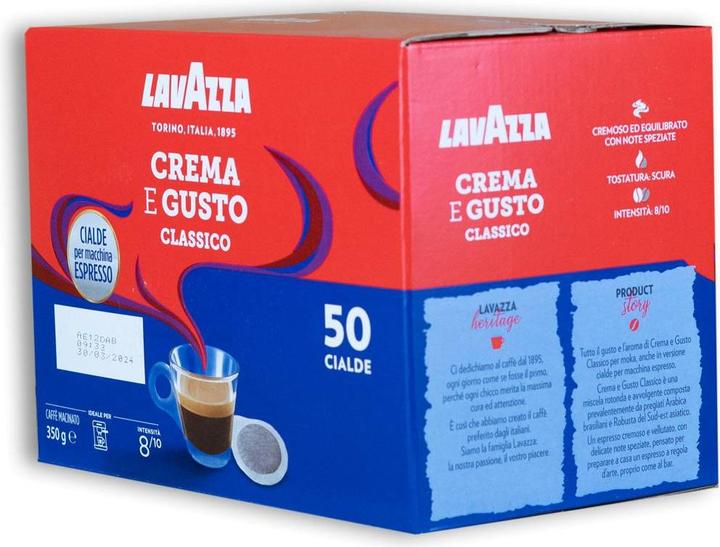 Actual product image Lavazza Crema e Gusto Classico (50 x Port.)