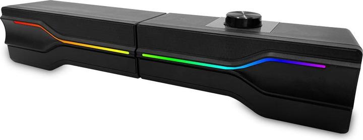 Actual product image Media-Tech COBRA PRO ARAGOR 2.0 - Convertible 2 in-Line Input and Bluetooth Dual-Game 2.0 Speakers (8 W, 2.0 Channel)