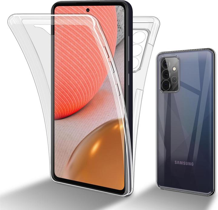Actual product image Cadorabo TPU 360 Degree Case Cover (Samsung Galaxy A72)