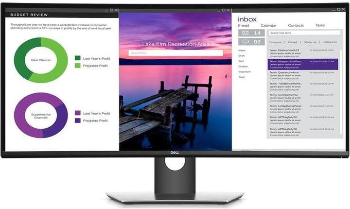Dell U3419W (3440 x 1440 pixels, 34")