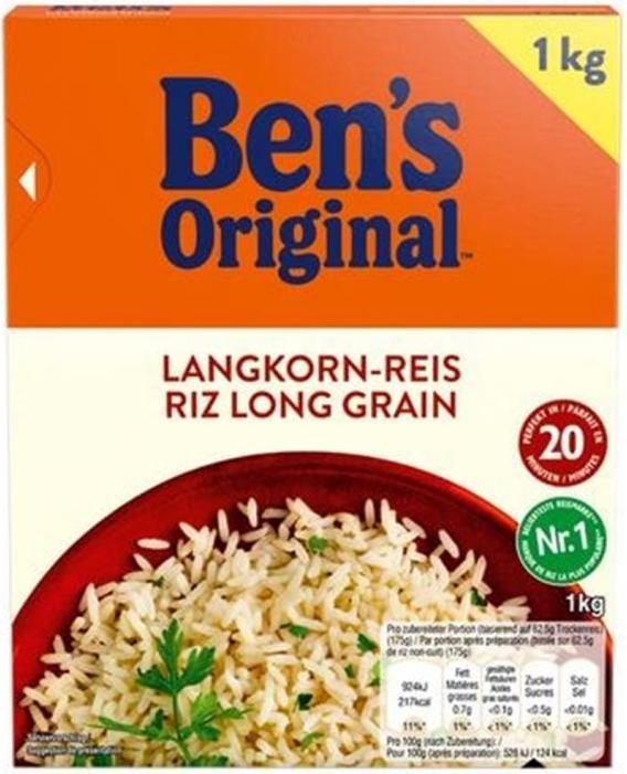 Ben's Original Long grain rice 20 minutes (1000 g)
