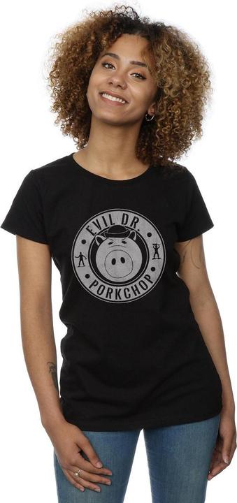 Image du produit Disney - T-shirt TOY STORY EVIL DR PORK CHOP - Femme (XS)