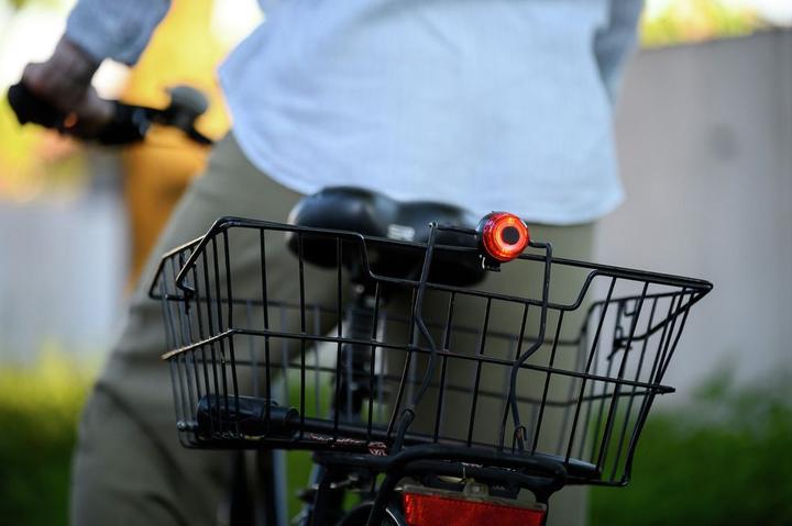 Actual product image Ansmann Bikelight Rear-LED round 200mAh