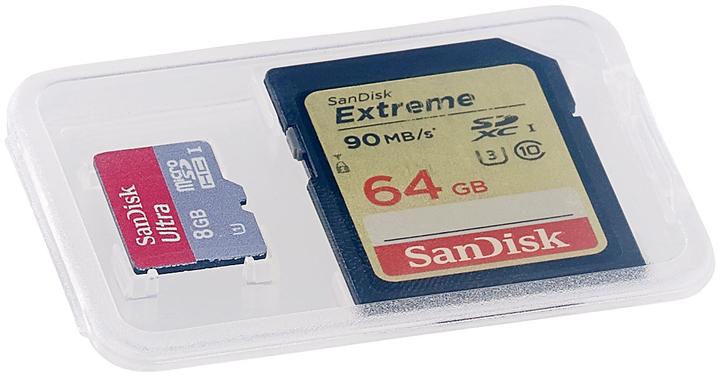 Produktbild Merox Speicherkartenbox für SD-, microSD- und MMC-Speicherkarten (Speicherkartenhülle)