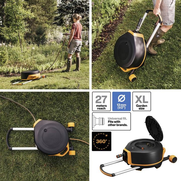 Actual product image Fiskars Waterwheel with wheels (27 m)