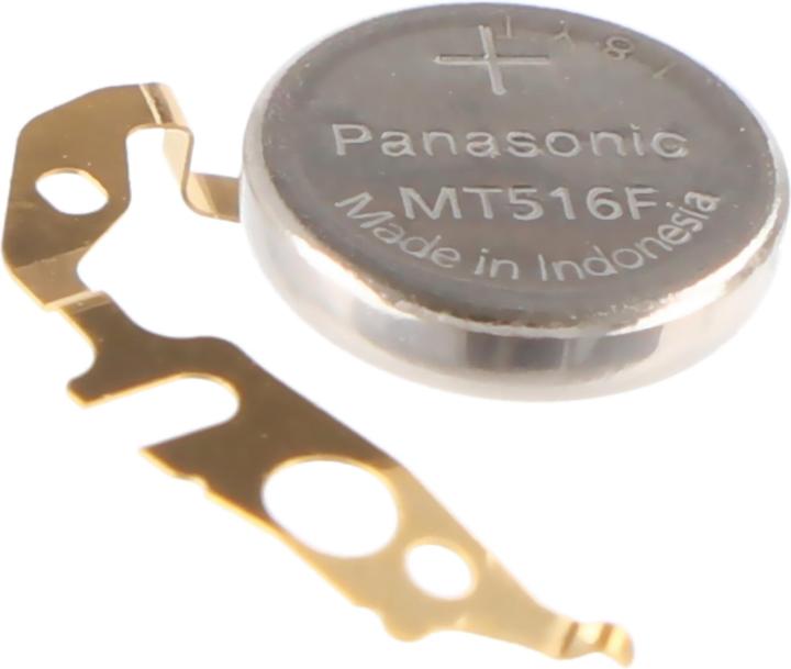 Produktbild Panasonic MT516F Seiko Kondensator 3029-011, 3027-3MZ, MT516 passend für Seiko Kaliber 3M21, 30273MY (1 Stk., 1.50 mAh)