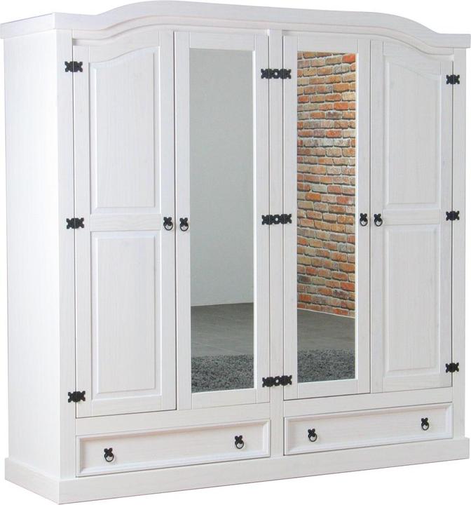 Produktbild Ebuy24 Kleiderschrank New Mexico (193 x 194 x 57 cm)