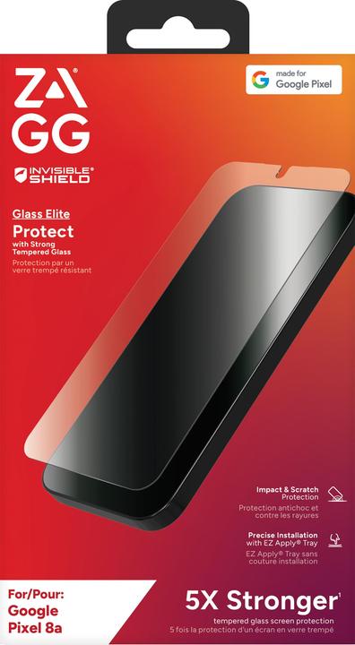 Image du produit Zagg Glass Elite (1 pièce(s), Google Pixel 8a)