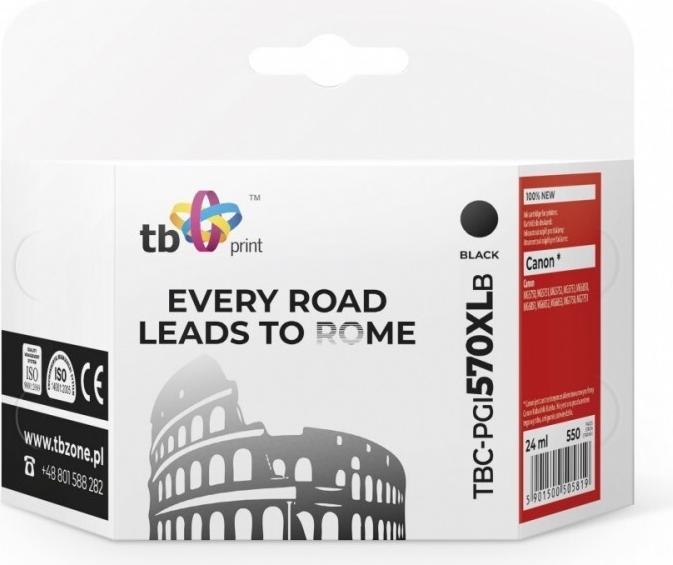Produktbild TBC-PGI570XLB Druckerpatrone (e) (BK)