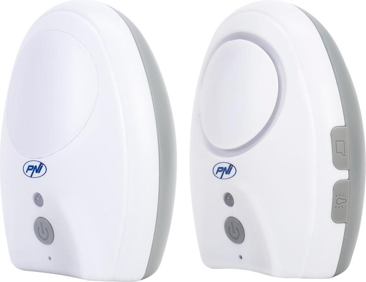 Immagine prodotto PNI Baby monitor audio B5500 PRO senza fili, interfono, con lampada notturna, funzione vox e (Audio del baby monitor, 100 m)