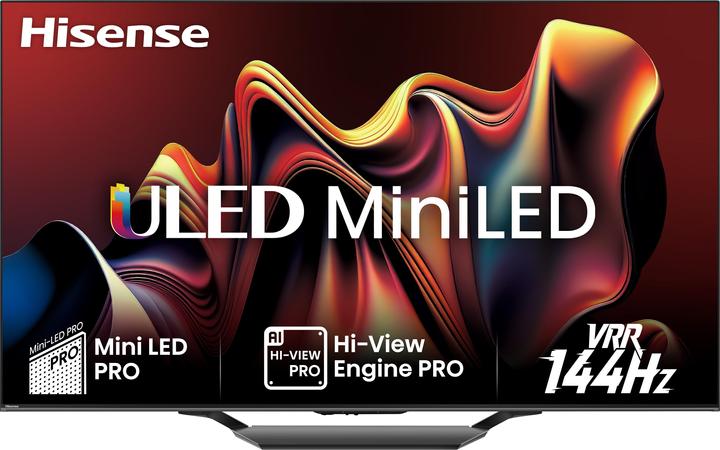 Actual product image Hisense TV 55U7NQ (55", Mini-LED, 4K, 2024)