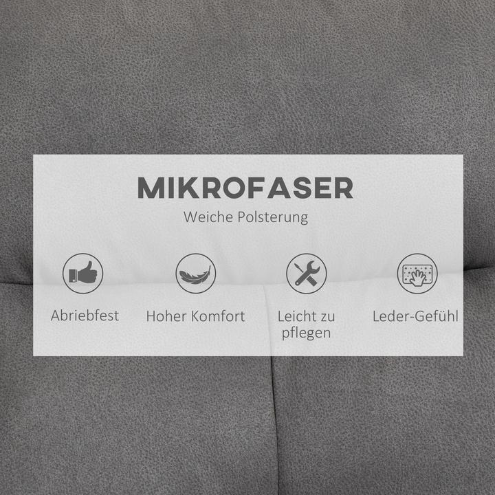 Produktbild Homcom Relaxsessel mit Hocker
