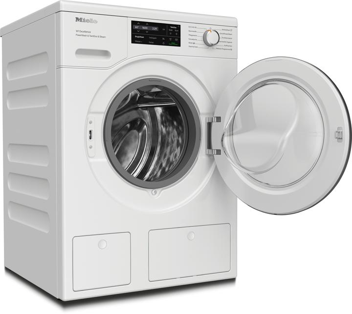 Actual product image Miele Waschmaschine WEJ885 WPS PowerWash&TwinDos&Steam (9 kg, Right)