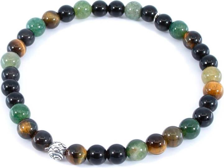 Actual product image Balibay Babylas (20.50 cm, 925 Sterling silver, Gemstone, Hawk eye, Tiger's eye, Agate, Tourmaline)