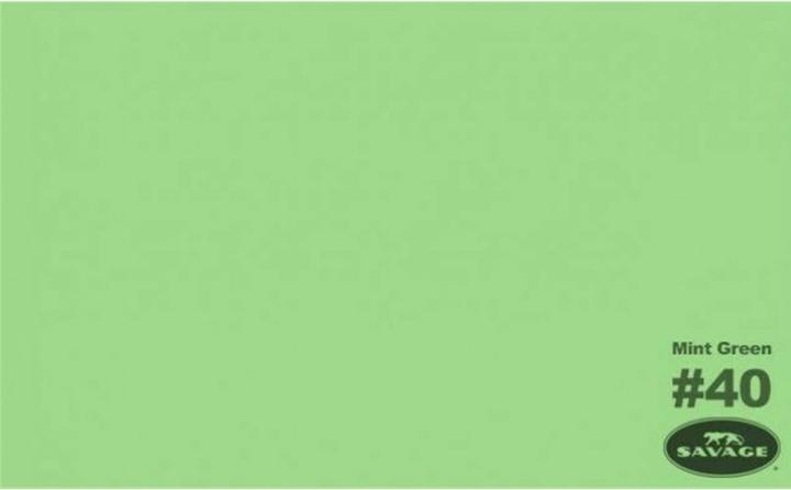 Produktbild Savage Hintergrundpapier minzgrün 1.35x11m (135 cm, 1100 cm)