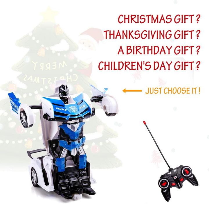 Produktbild Thedttoy Transformers RC-Car weiss