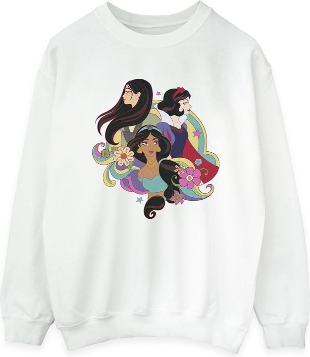 Disney Princess Mulan Jasmine Snow White Sweatshirt (S)