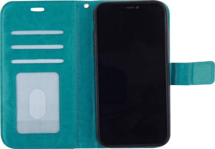 Image du produit PhoneLook Fourre Premium Flip Turquoise (Apple iPhone 12, Realme 12 Pro+)