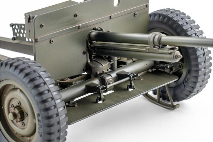 Actual product image RocHobby Trailer Anti-tank gun M3 1:12 (RTR Ready-to-Run)